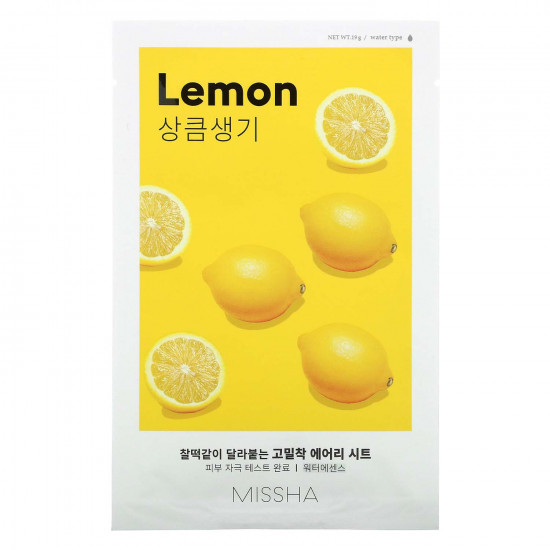 Airy Fit Sheet Mask Limón